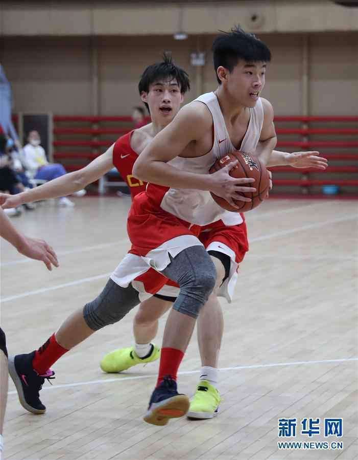 （体育）（5）篮球——中国青年男篮对抗赛：U17胜U18