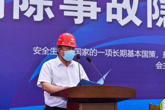 中冶天工集团联合青县住建局举办2020年青县建筑施工“安全生产月”应急演练活动