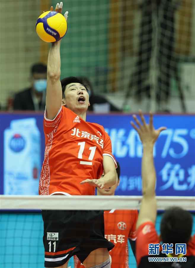 （体育）（9）排球——男排超级联赛：北京不敌山东