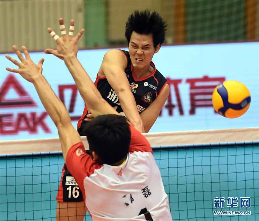 （体育）（2）排球——男排超级联赛：浙江不敌山东