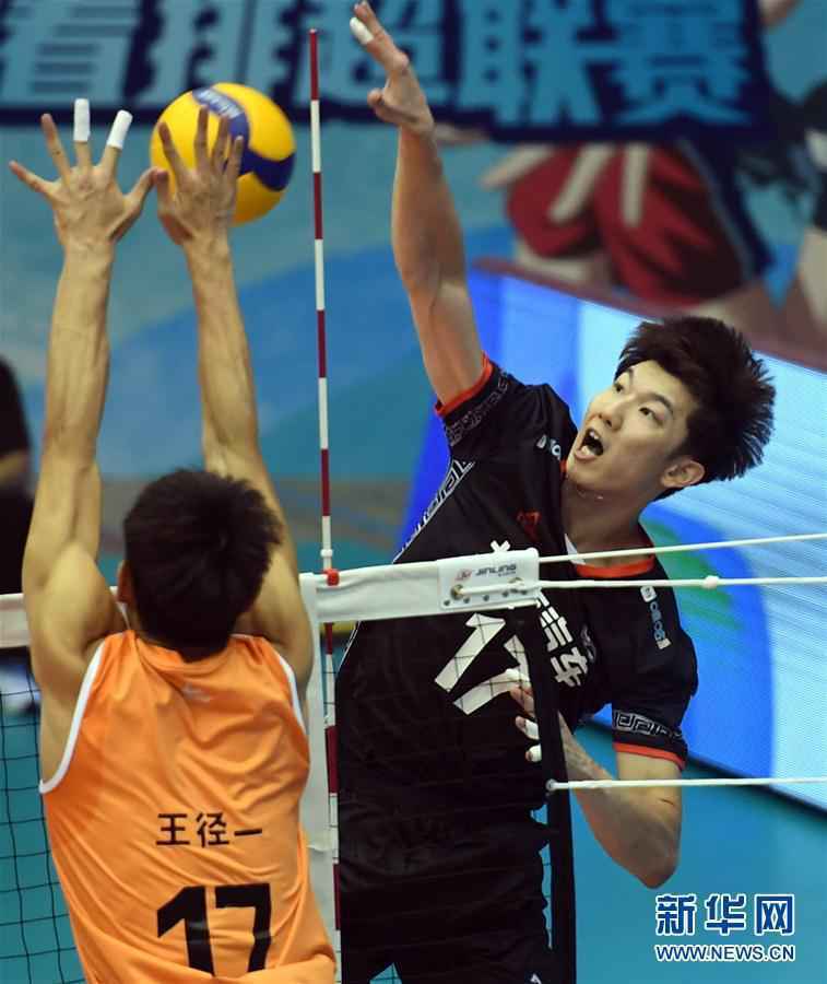 （体育）（4）排球——男排超级联赛：北京胜山东