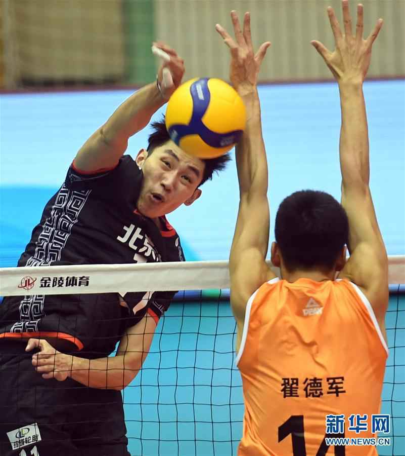 （体育）（3）排球——男排超级联赛：北京胜山东