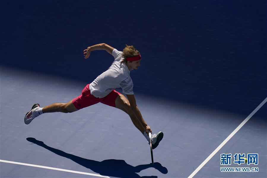 （体育）（4）网球——美网：兹维列夫晋级四强