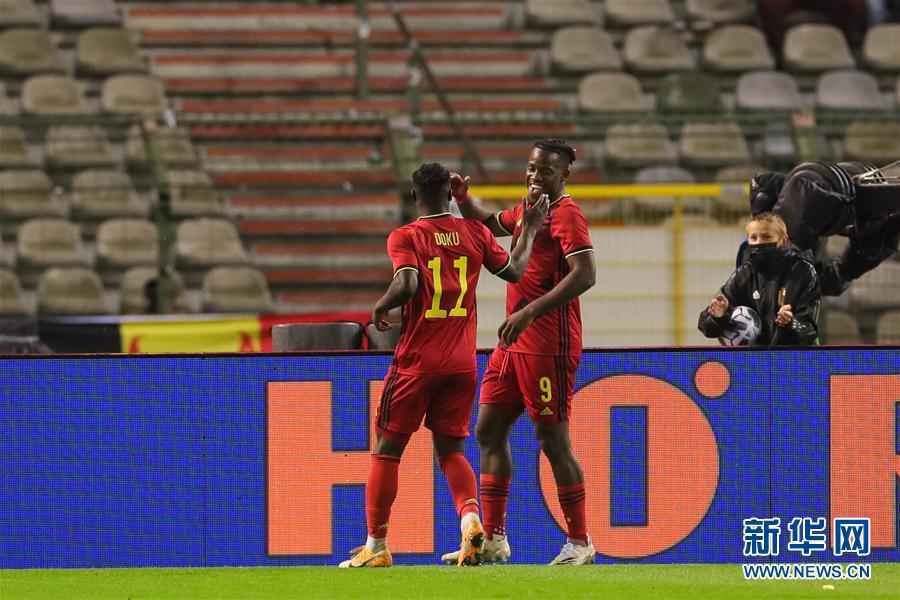 （体育）（9）足球——国际友谊赛：比利时平科特迪瓦