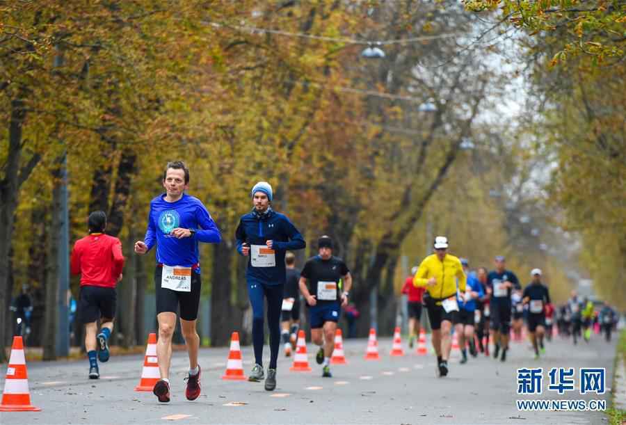 （体育）（2）维也纳举办致敬基普乔格成功挑战马拉松2小时赛一周年赛
