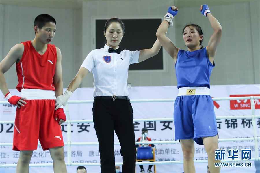 （体育）（5）拳击——全国女子锦标赛：蔡妍晋级