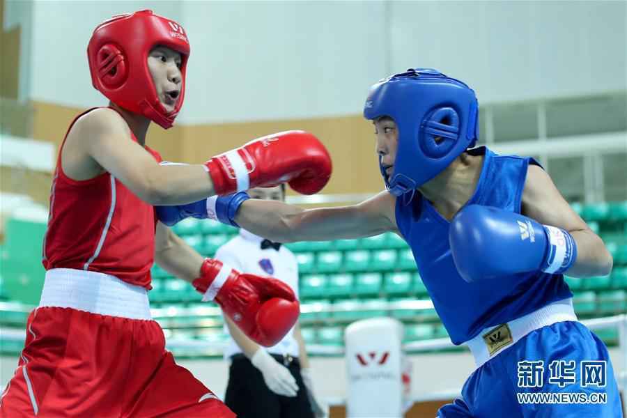 （体育）（4）拳击——全国女子锦标赛：蔡妍晋级