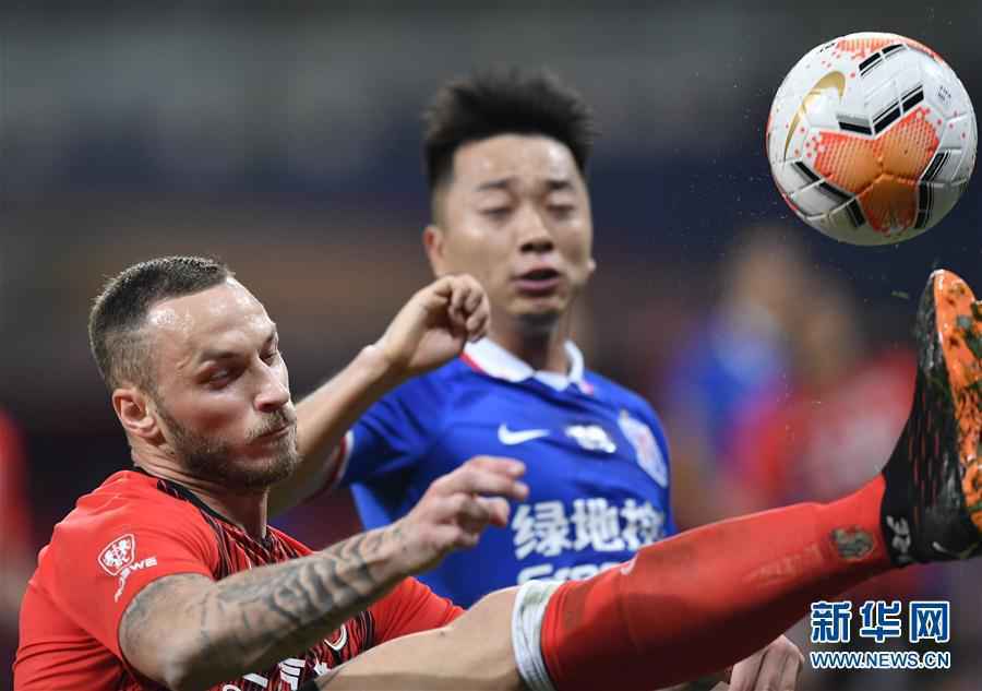 （体育）（6）足球——中超联赛：上海绿地申花平上海上港