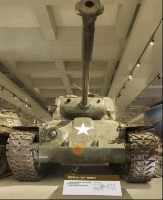 曾在欧洲战场上不可一世的美军坦克，被志愿军缴获