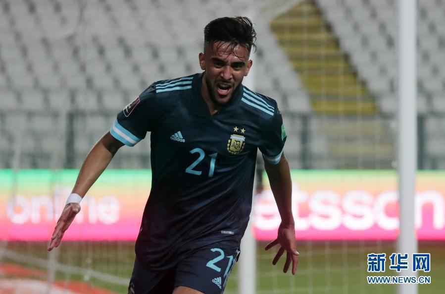 世界杯南美区预选赛：阿根廷胜秘鲁