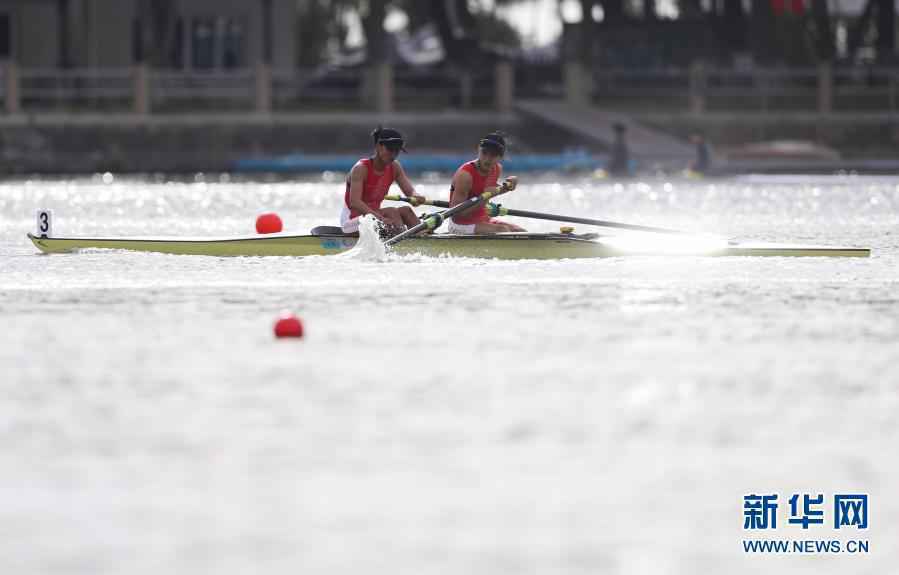 全国锦标赛：女子双人单桨半决赛赛况
