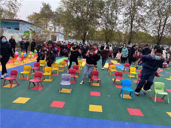 藁城区南营镇宜安幼儿园举行“2020宜安幼儿亲子运动会”