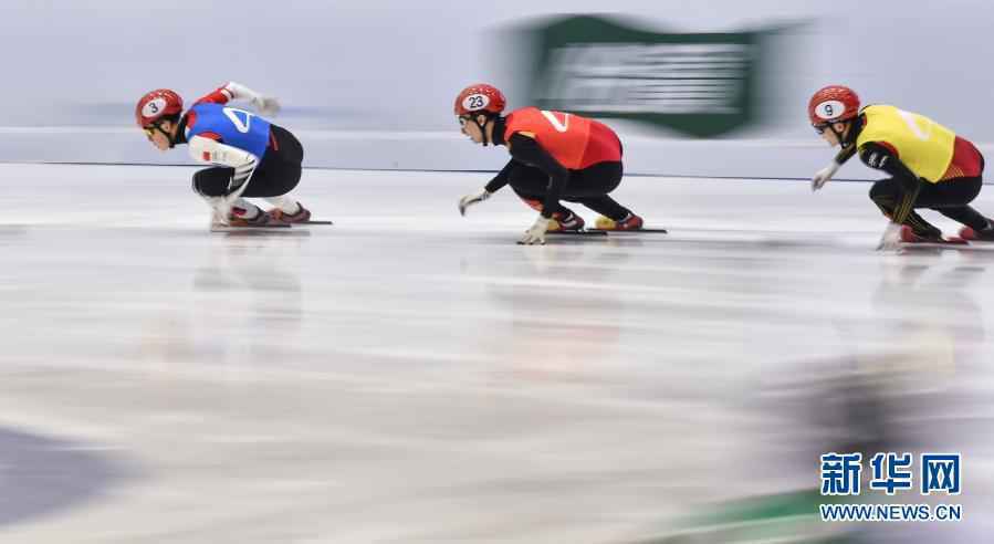 短道速滑——全国冠军赛：男女混合2000米接力决赛赛况