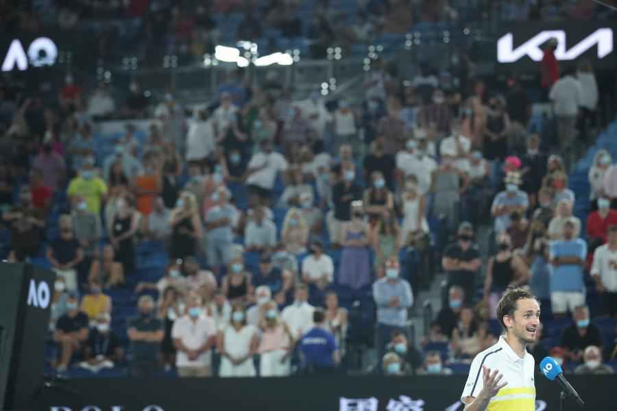 澳网：梅德韦杰夫晋级决赛