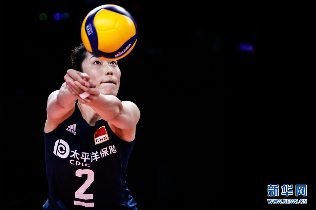 世界女排联赛：中国队战胜多米尼加队