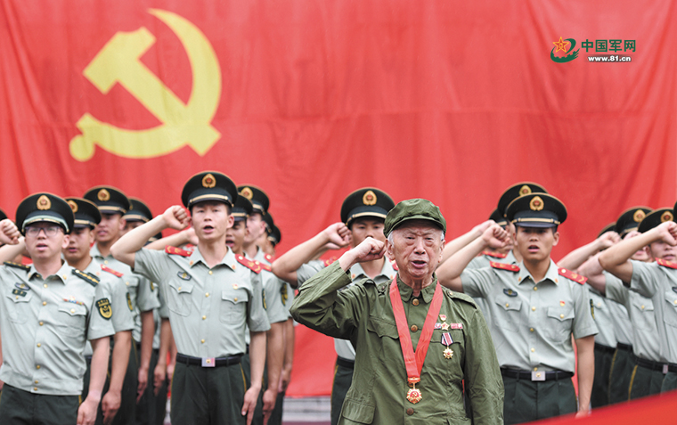 庆祝中国共产党成立100周年｜百年党史励将士 接续奋斗谋打赢