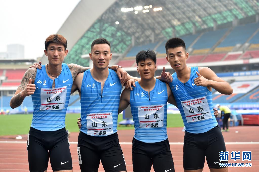 全国锦标赛：山东队获男子4X200米接力冠军