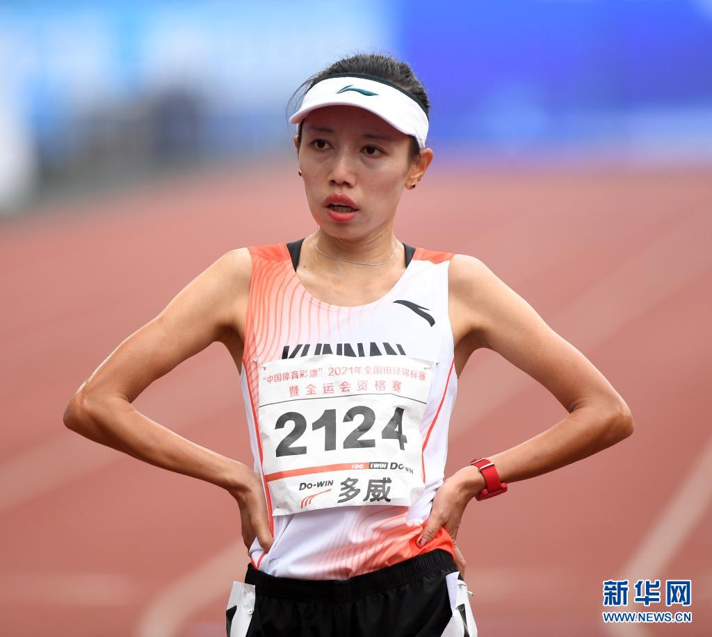 全国锦标赛：王开丽获女子10000米冠军 