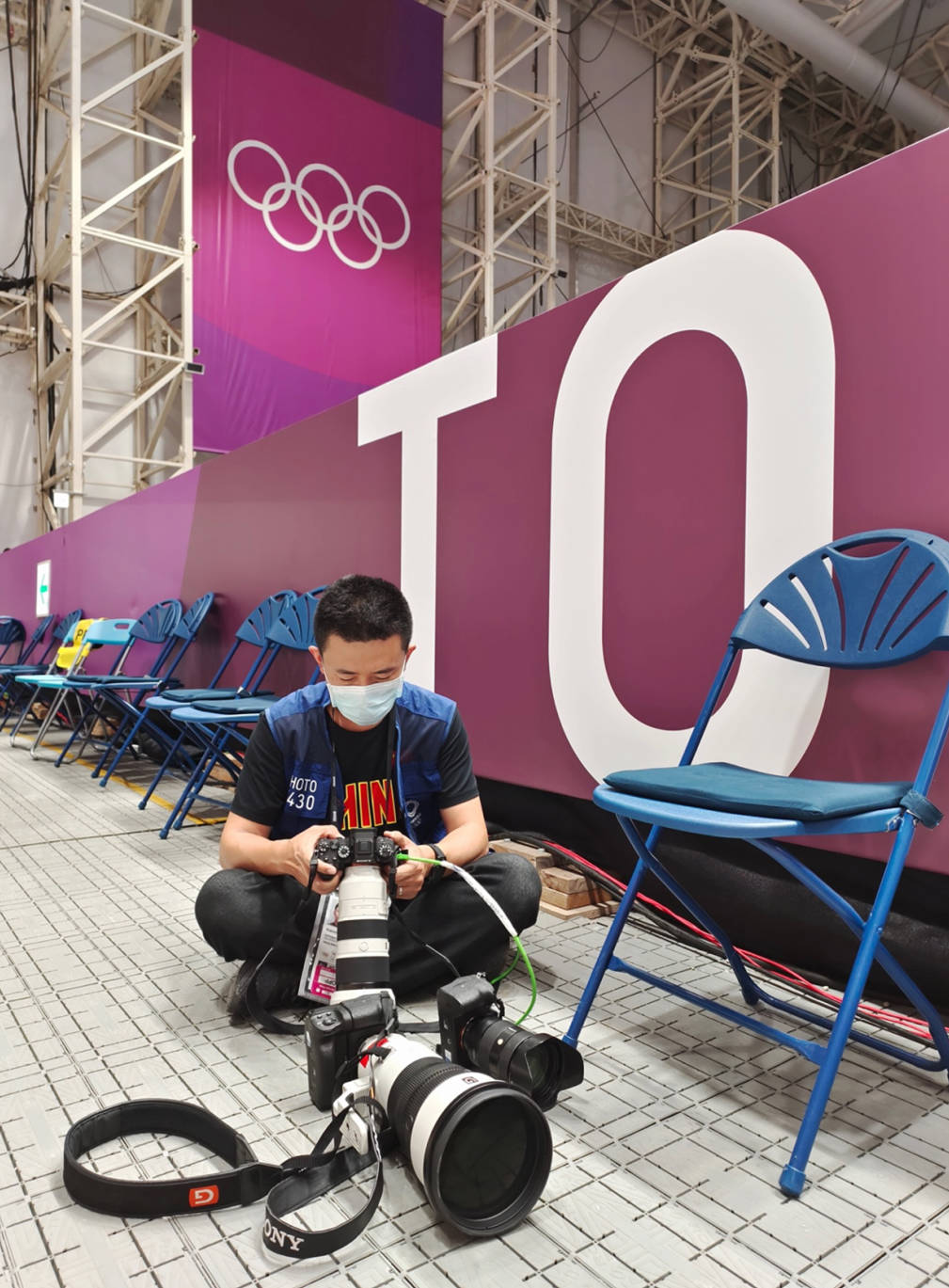 记者手记｜鞠焕宗：我在东京拍奥运——见证向全世界比出的“爱心”
