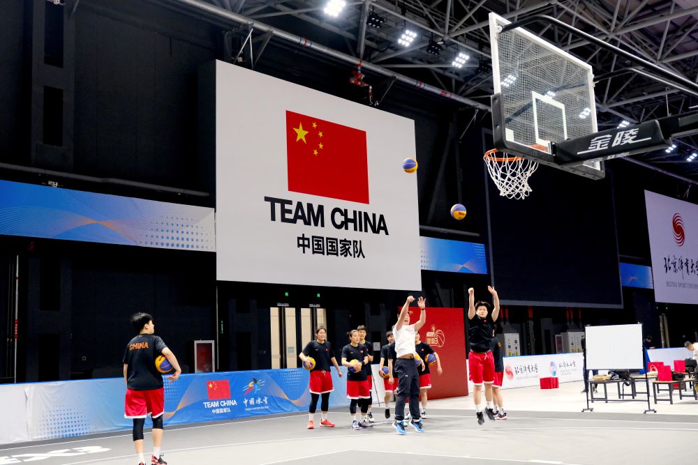  中国三人女篮：全力争取积分 冲击巴黎奥运资格