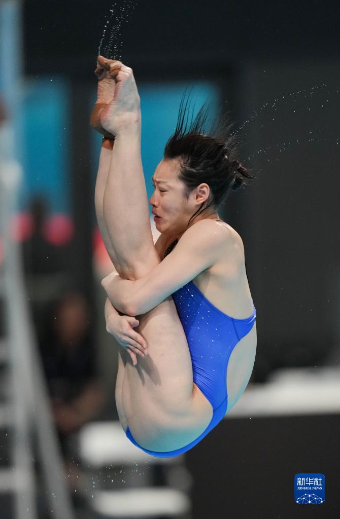  跳水世界杯西安站：中国选手包揽女子3米板冠亚军