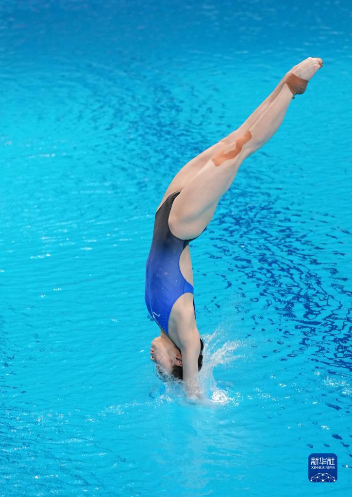  跳水世界杯西安站女子3米板：陈艺文、昌雅妮晋级决赛